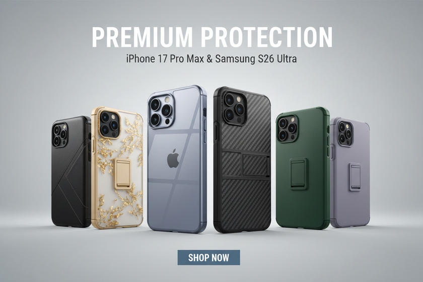 iPhone 17 Pro Max & Samsung S26 Ultra Cases
